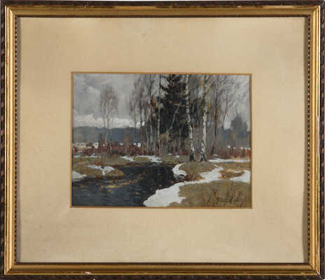 Егоров Андрей Афанасьевич. Весна